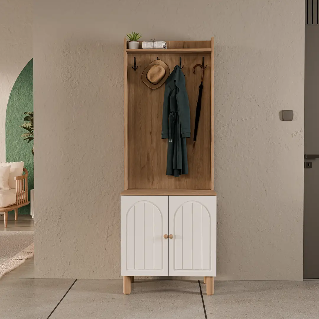 Έπιπλο Εισόδου Rapsody 5072, 70x35x195 εκ.,All4home